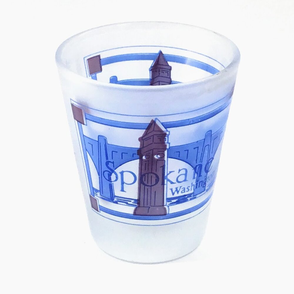Spokane Washington Shot Glass - Souvenir - Collectible